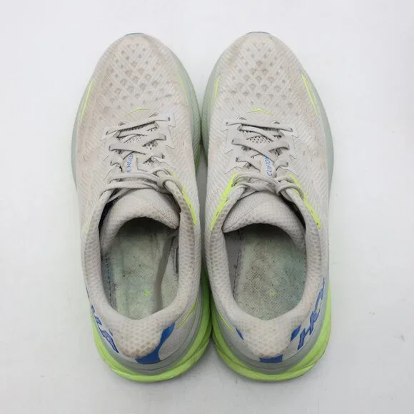 Hoka One One Clifton 9 Men's Size 12 D Stardust Electric Grey 1127895 STLC